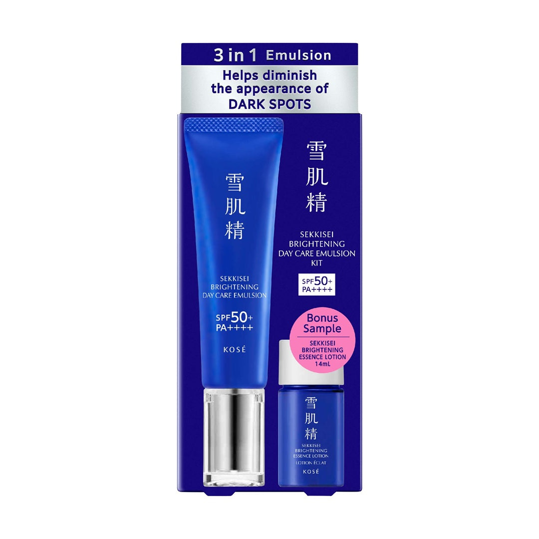 Sekkisei Brightening Day Care Emulsion Kit
